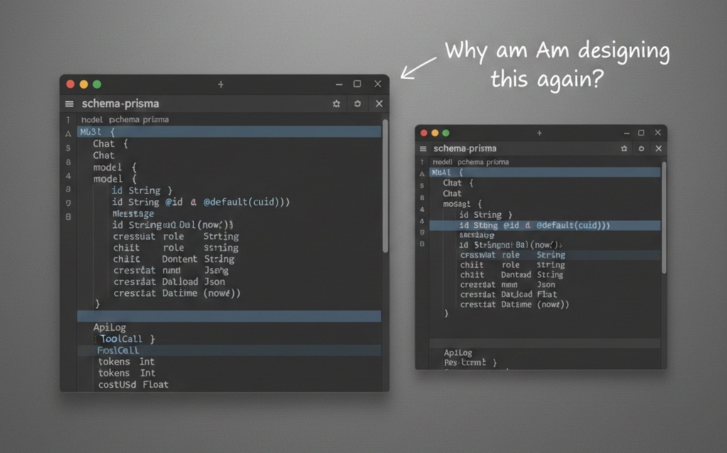 The frustration of hand-rolling chat schemas